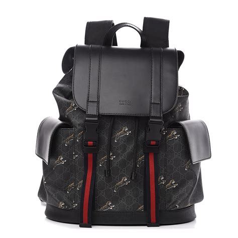 cheap gucci supreme backpack|gucci supreme backpack tiger.